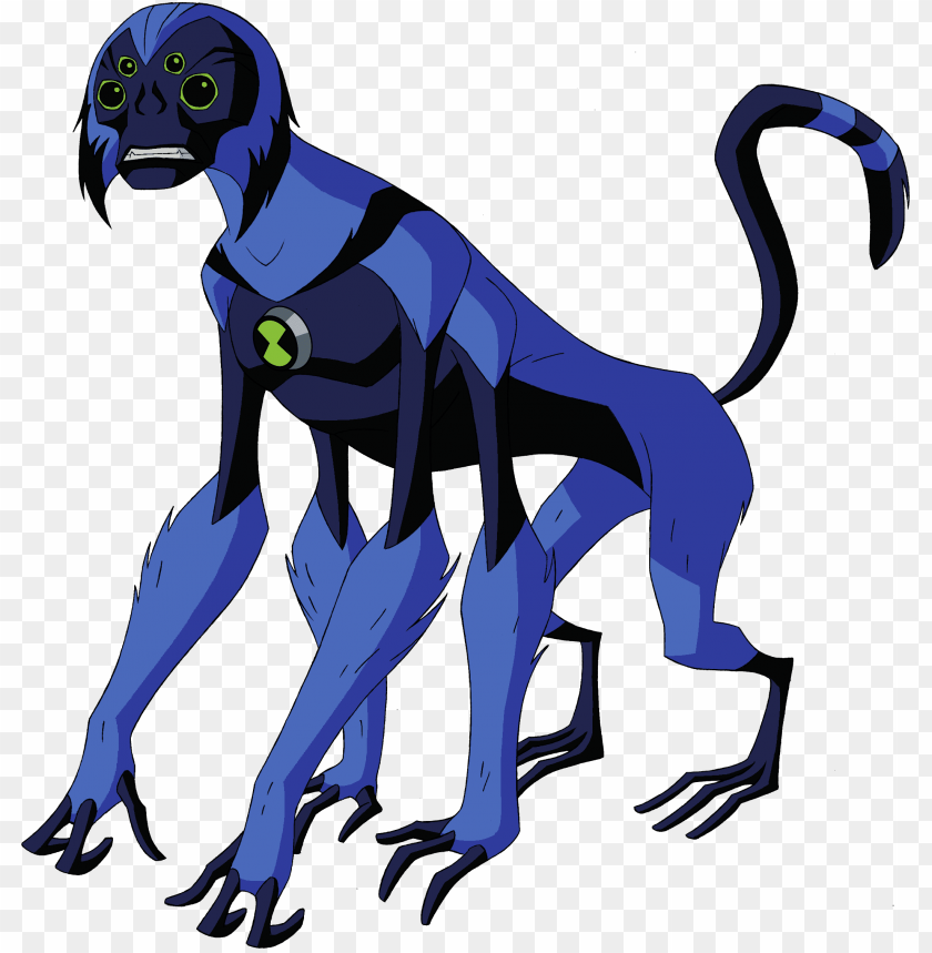spider monkey clipart mankey - ben 10 ultimate alien spidermonkey PNG image  with transparent background | TOPpng