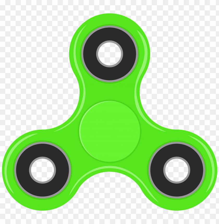 green, spinner
