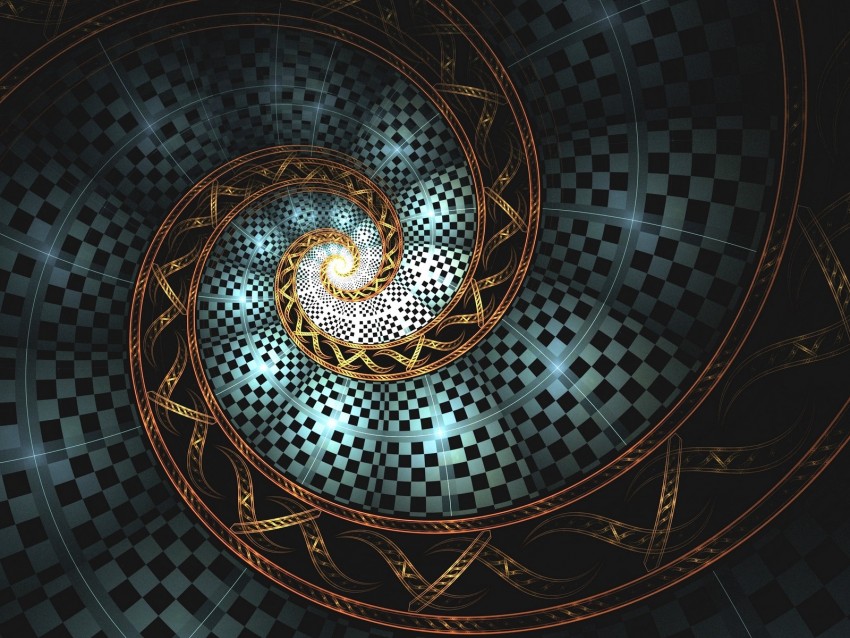 free PNG spiral, fractal, glow, twisted, abstraction background PNG images transparent