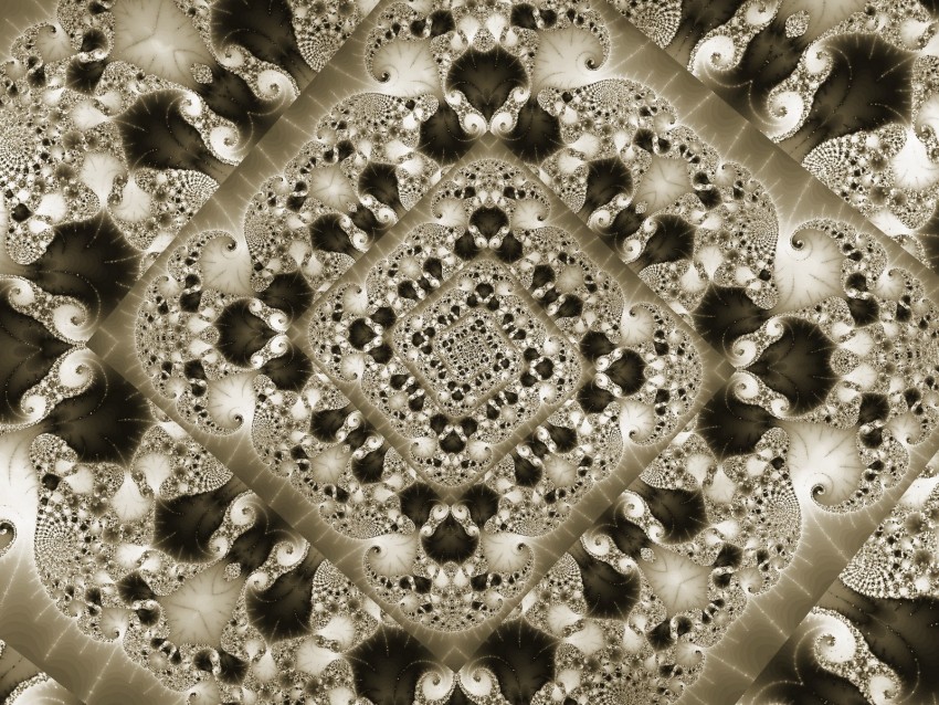 spiral, fractal, twisted, abstraction, digital
