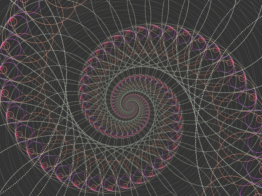 spiral, swirling, lines, tangled, abstraction