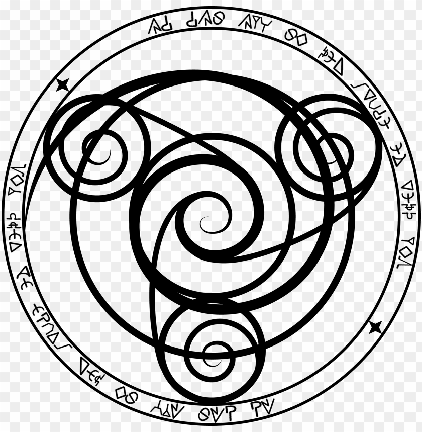 Spirit Runes Circle Symbol Magic Circle Alchemy Symbols - Wheel PNG Transparent With Clear Background ID 182996