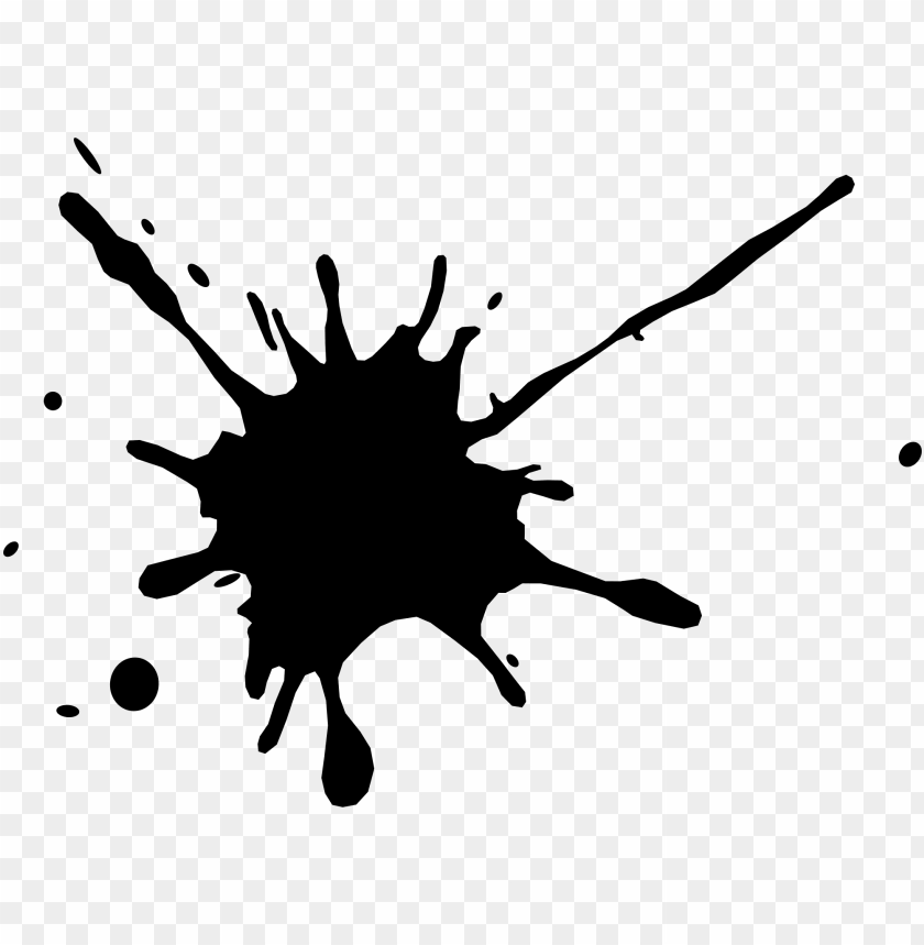 splat paint splatter vector PNG transparent with Clear Background ID 172036