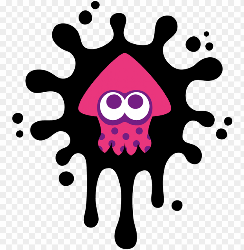 Splatoon 2 Squid Png Splatoon Logo Png Image With
