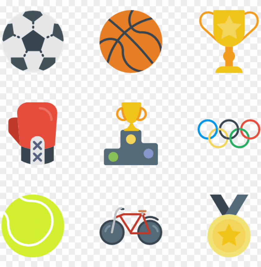 sport 100 icons - sports icons PNG image with transparent background@toppng.com