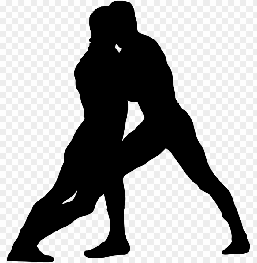 Download Sport Wrestling Silhouette Png Free Png Images Toppng