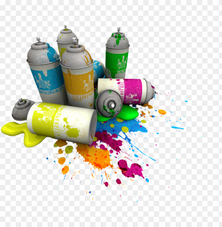 Spray Can - Spray Paint Cans Painti PNG Transparent With Clear Background ID 195214