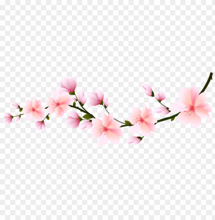 PNG image of spring branch transparent with a clear background - Image ID 47212