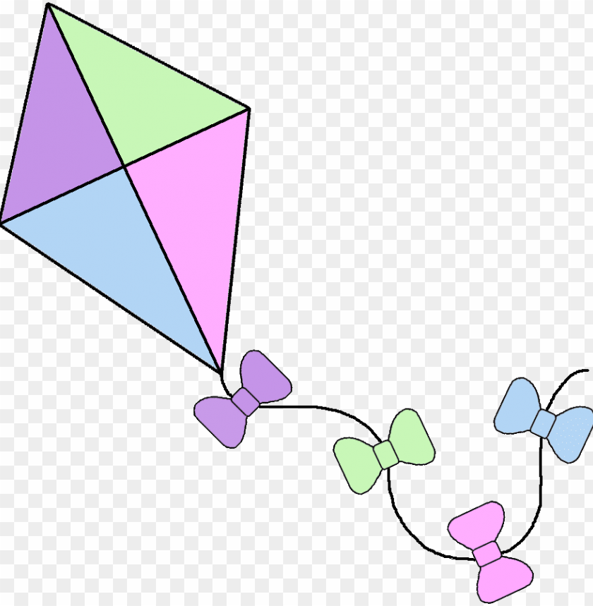 Spring Kites Borders- Spring Kite PNG Image With Transparent Background