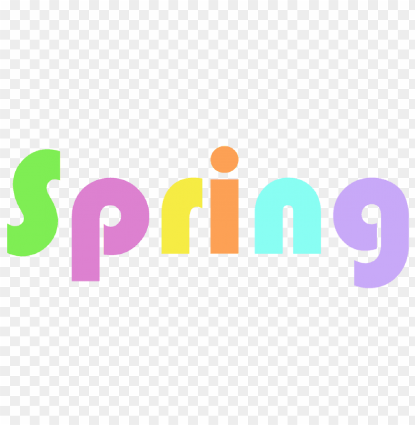 PNG image of spring multi color with a clear background - Image ID 47309