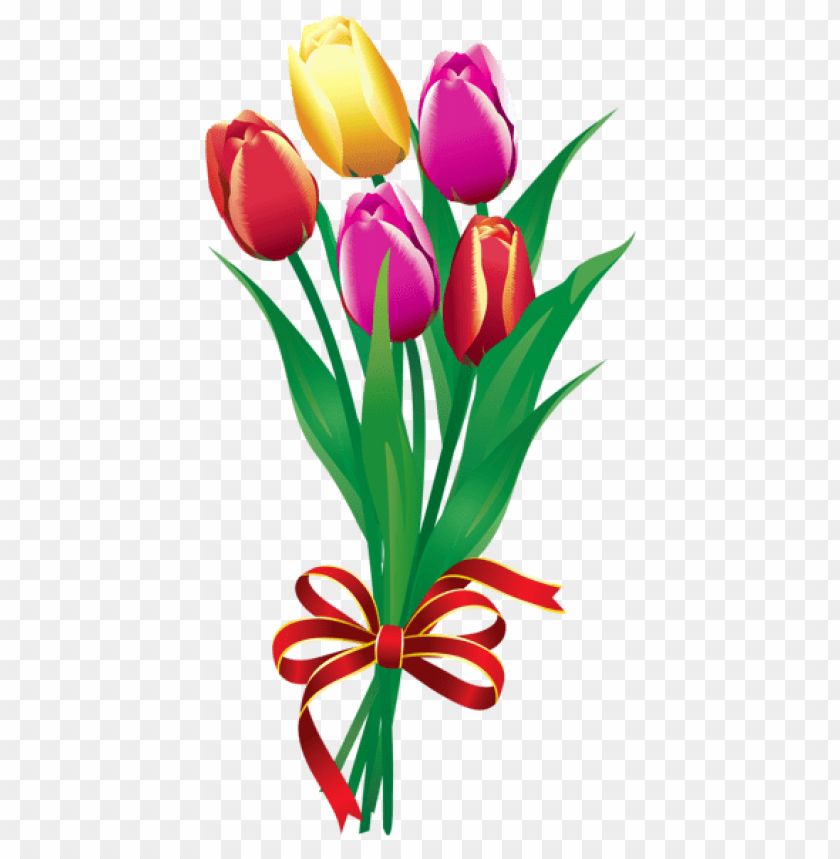 flowers png, spring png, flower png, yellow flower, pink flower, red flower, tulips