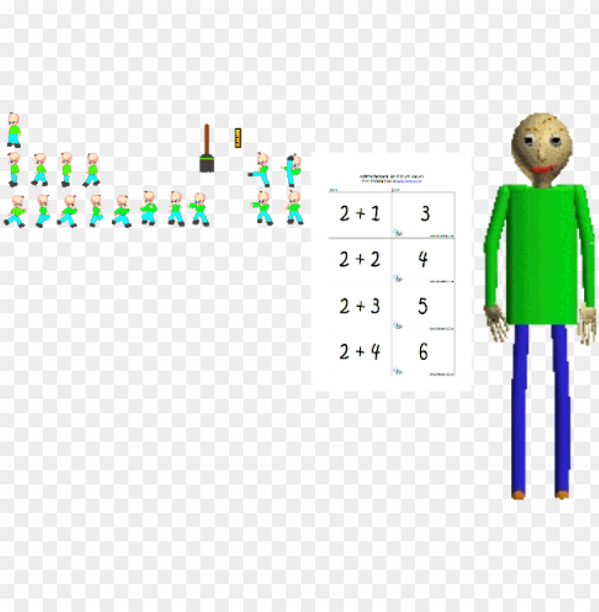 sprite sheet baldi sprite PNG transparent with Clear Background ID 189228