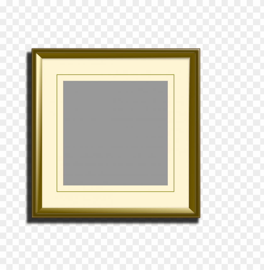 square gold frame png PNG transparent with Clear Background ID 115694