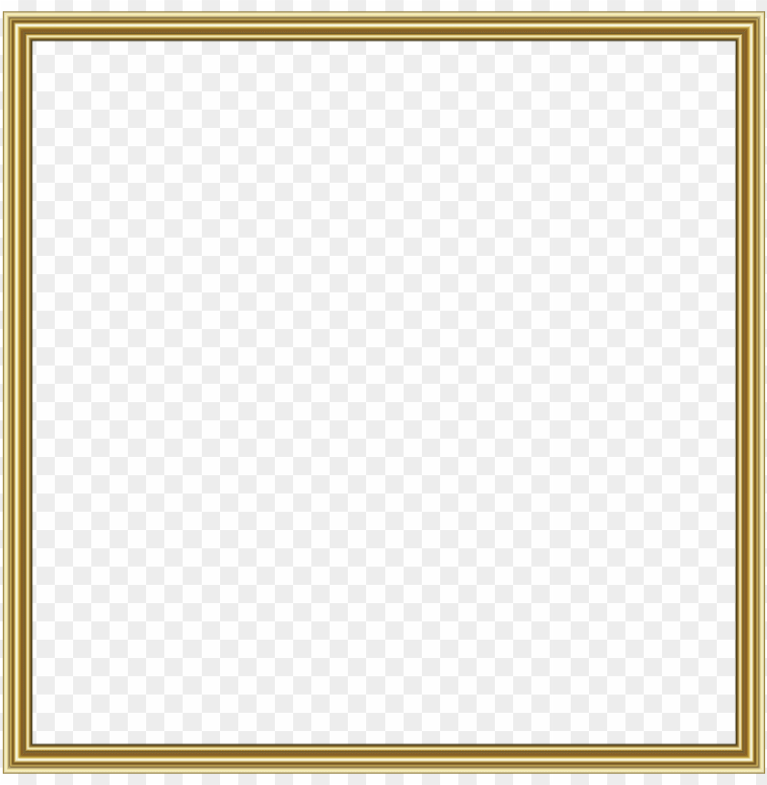 square gold frame png PNG transparent with Clear Background ID 116900