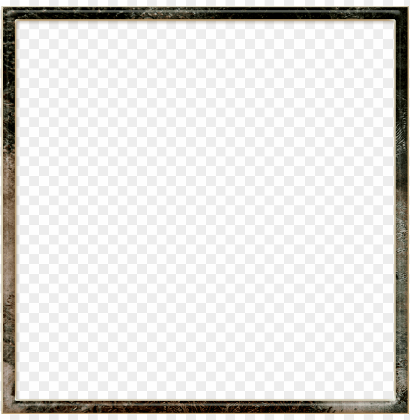 Square Picture Frame Png - Square Frame With Transparent Background PNG Image With Transparent Background