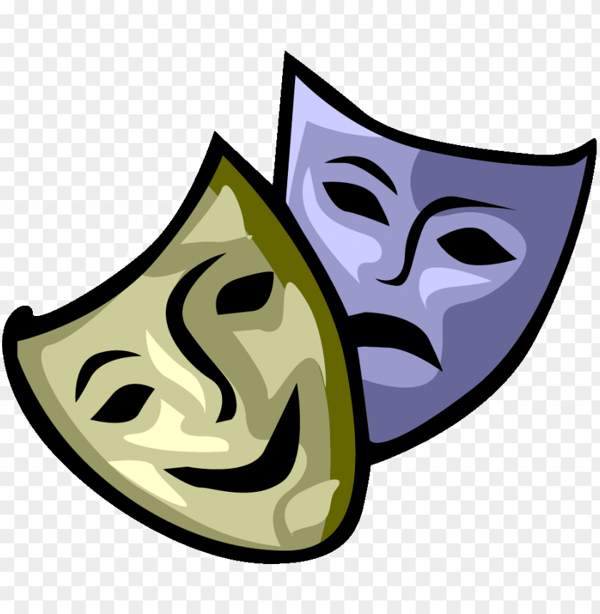 free PNG st francis national school drama mask png - drama masks clipart PNG image with transparent background PNG images transparent