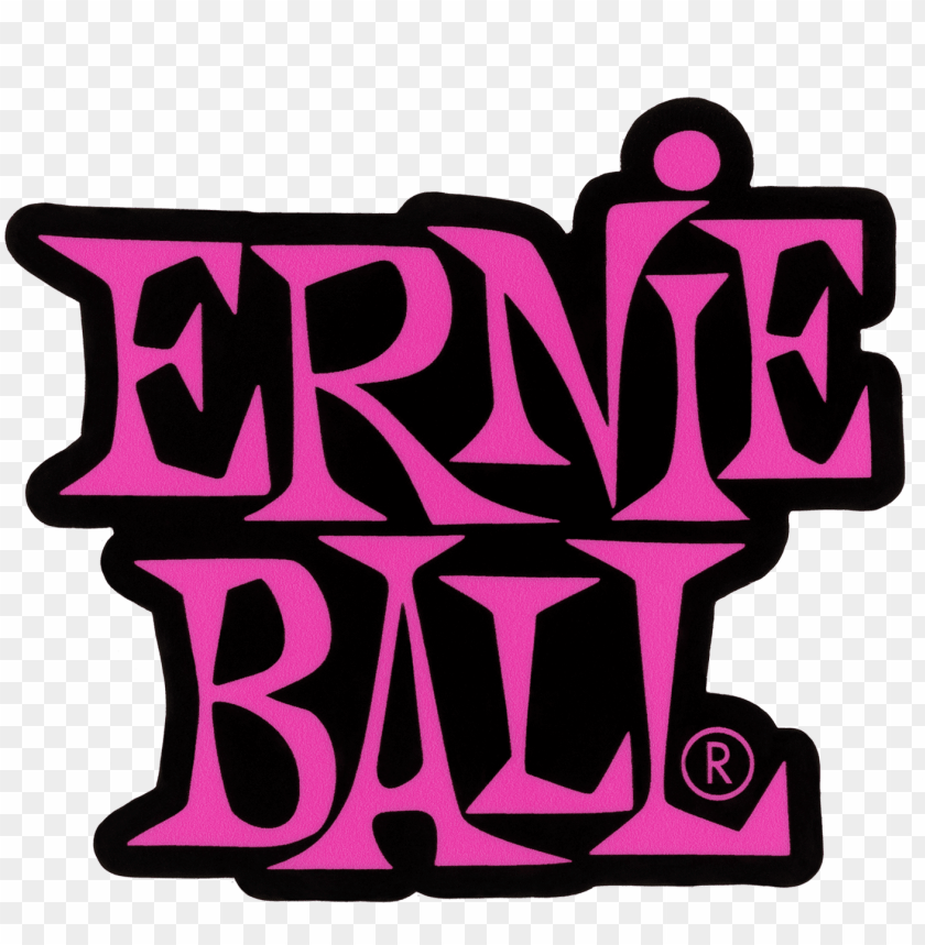 free PNG stacked pink ernie ball logo sticker - ernie ball PNG image with transparent background PNG images transparent