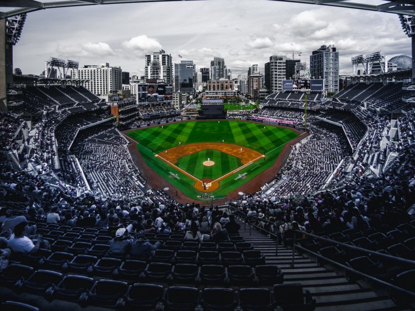 stadium, stands, baseball, match, field, arena background@toppng.com