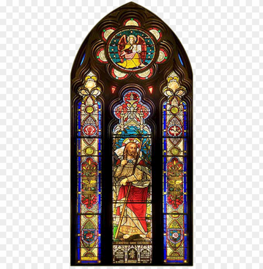 church stained glass background