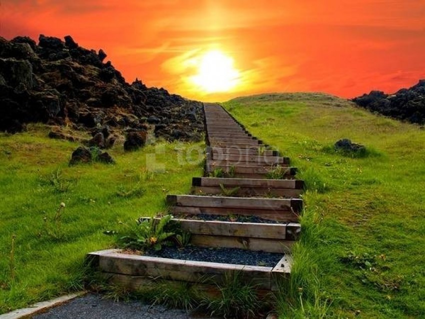 Stairway To Heaven Iceland Wallpaper Background Best Stock Photos Toppng