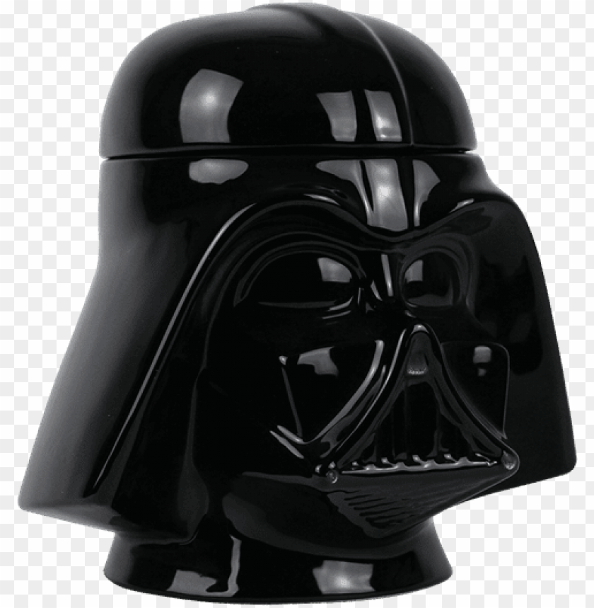 Star Wars Ceramic Cookie Darth Vader Helmet Png Image With