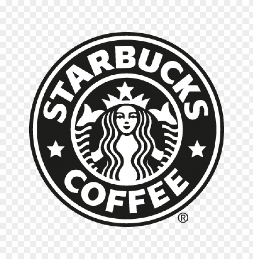Starbucks Coffee Black Vector Logo Free Toppng