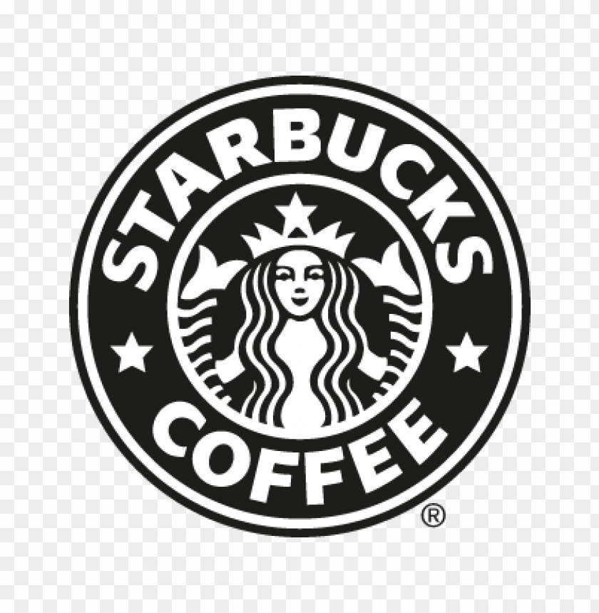  starbucks coffee black vector logo free - 463924