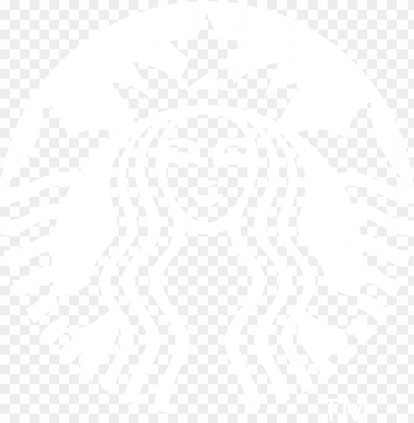Starbucks Logo Png Starbucks Logo White Transparent Png Image