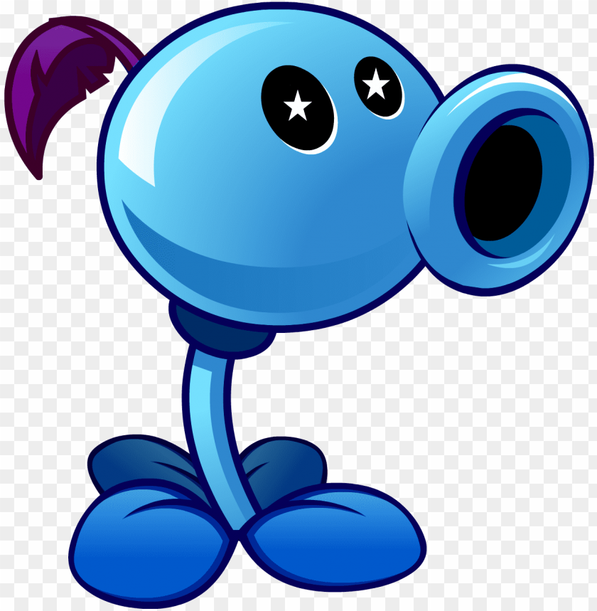 Starry Pea Peashooter Plants Vs Zombies Png Image With