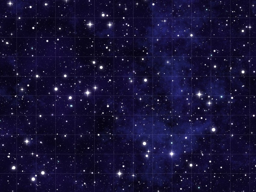 starry sky, stars, lattice