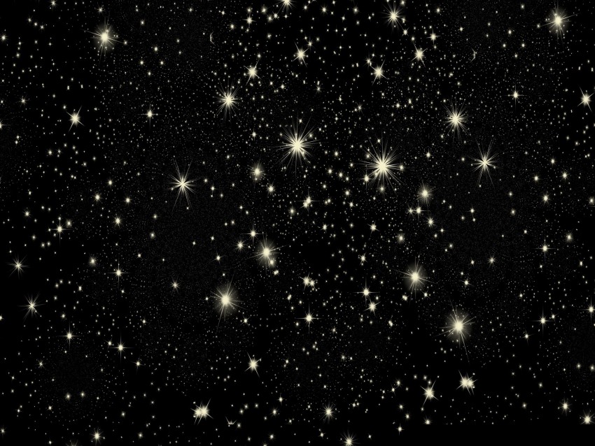 stars, star, glitter, patterns, points, shine