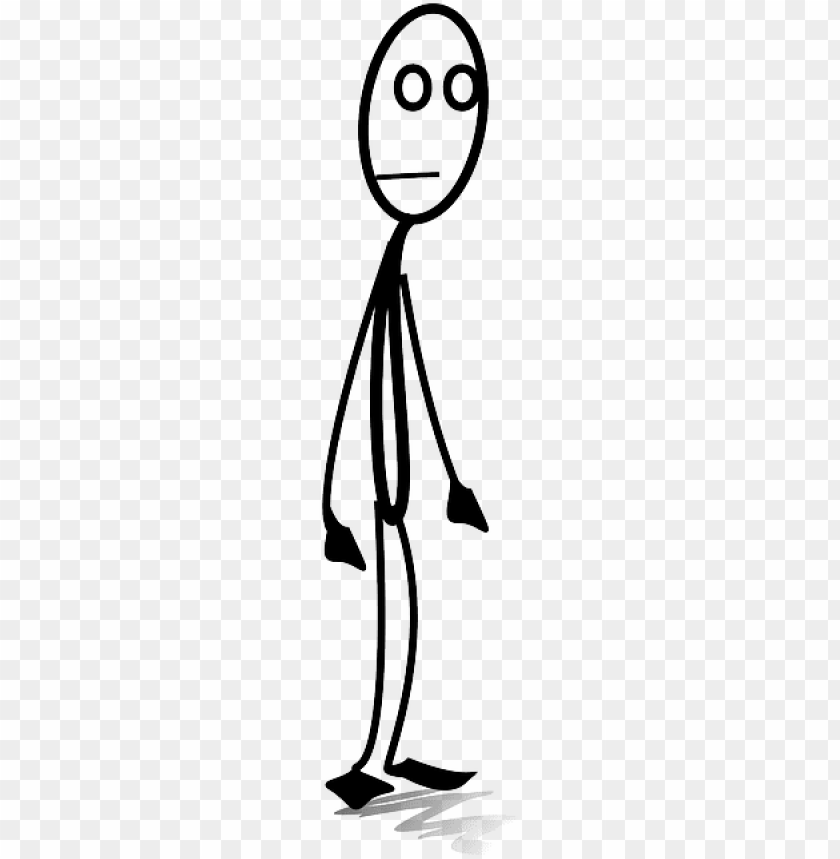 stick man, people, standing, pec, stick, stick figure - stick man cartoon  PNG image with transparent background | TOPpng