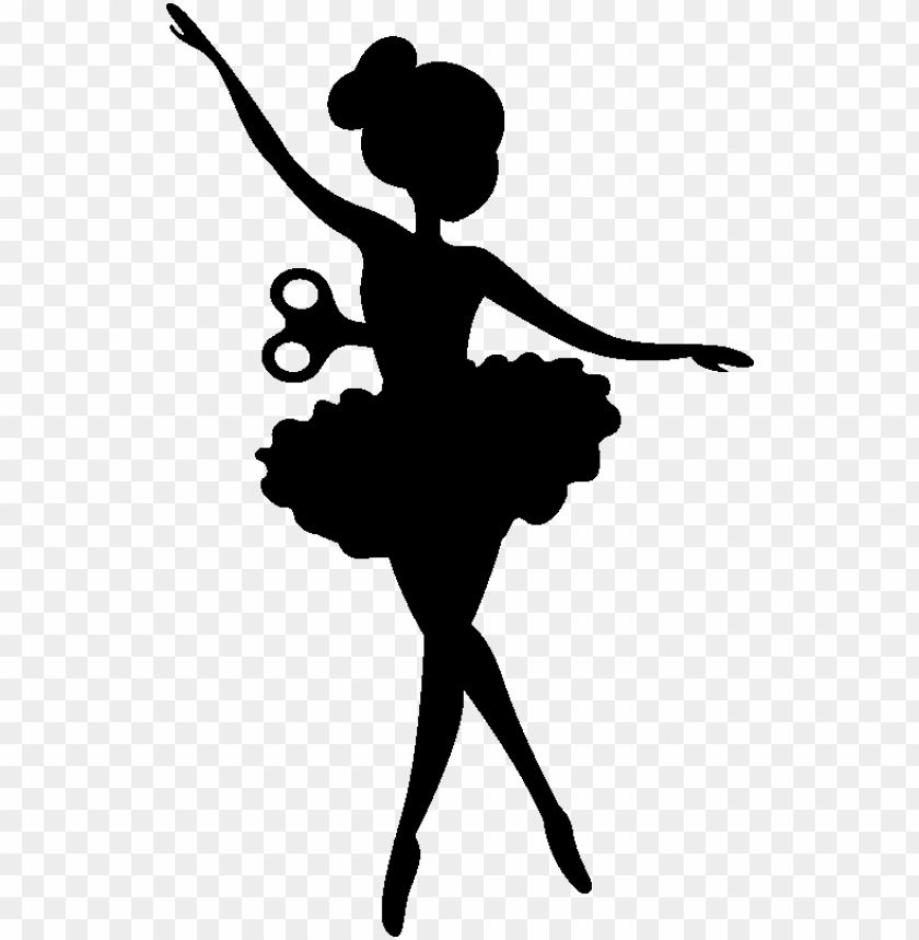 Sticker Danse Petite Ballerine Ambiance Sticker Kc6957 Silhouette Danseuse Enfant Png Image With Transparent Background Toppng