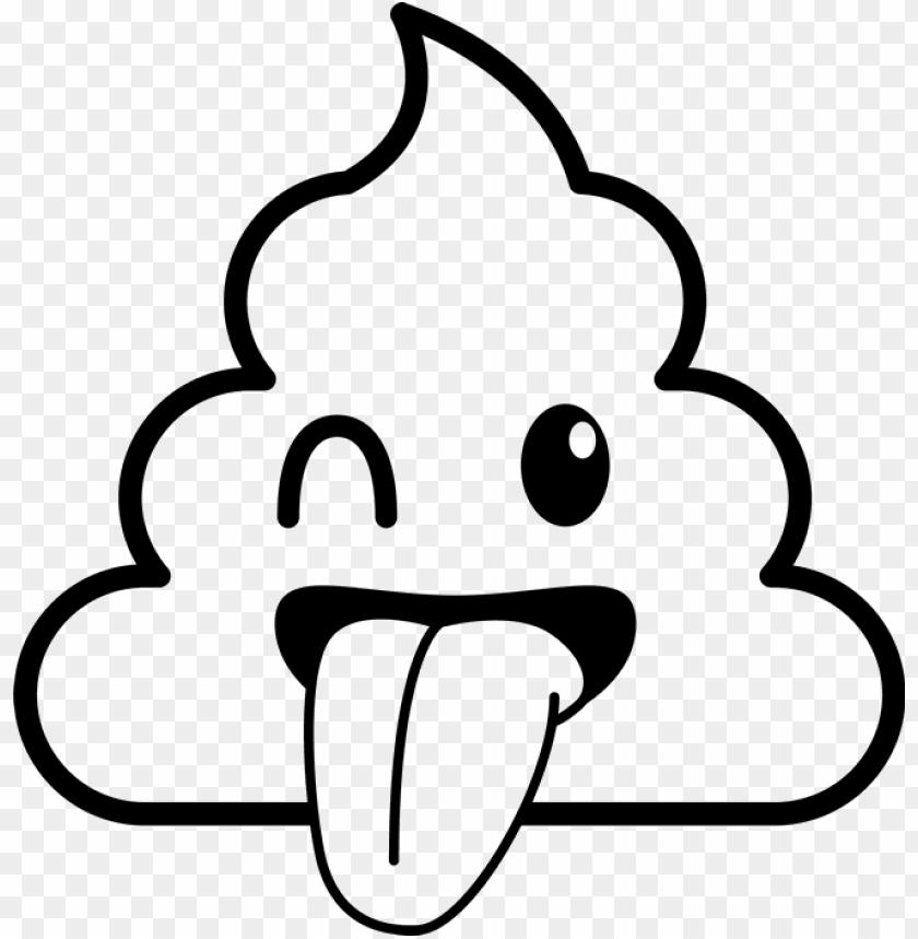 sticking tongue out emoji png clipart library library