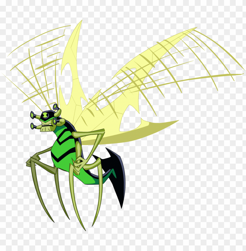 free PNG stinkfly - ben - ben 10 stinkfly PNG image with transparent background PNG images transparent