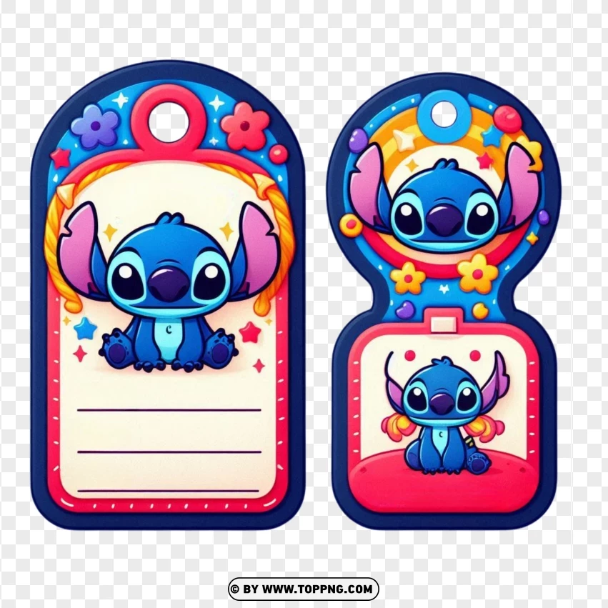 Stitch ,name tag,back to school,label, card, blank, template