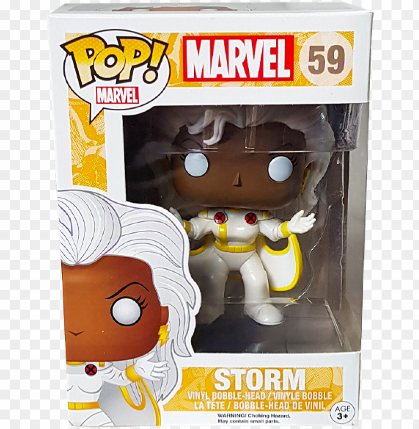 storm pop vinyl figure funko pop marvel 59 x men hot topic exclusive storm PNG transparent with Clear Background ID 434072