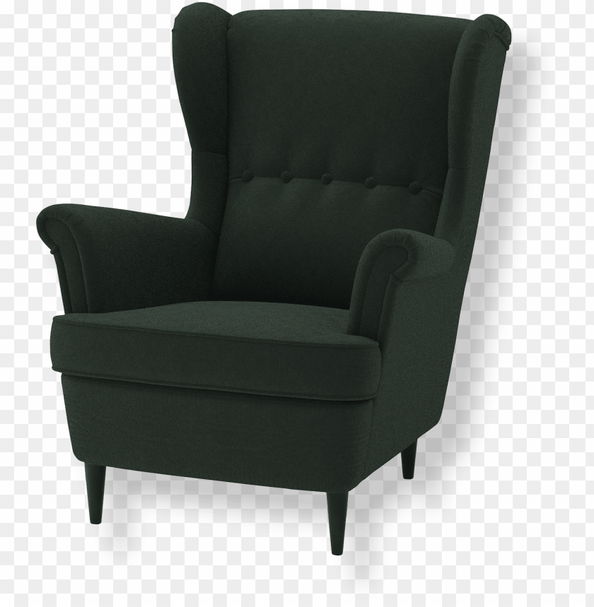 strandmon wing chair - wing chair PNG image with transparent background@toppng.com
