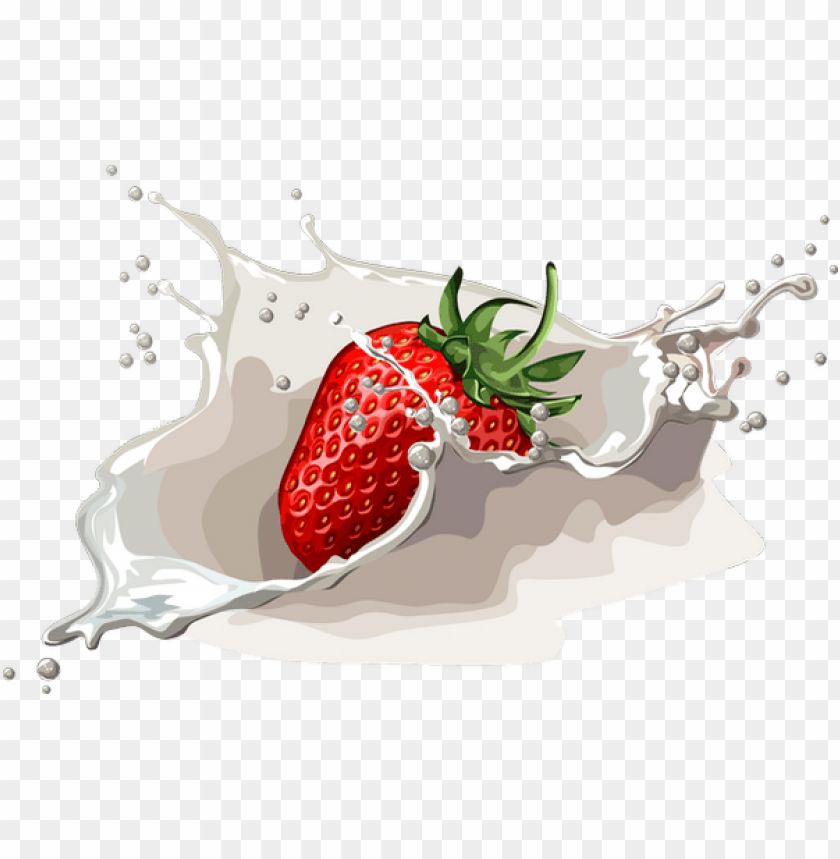 strawberry milk splash png PNG transparent with Clear Background ID 105865