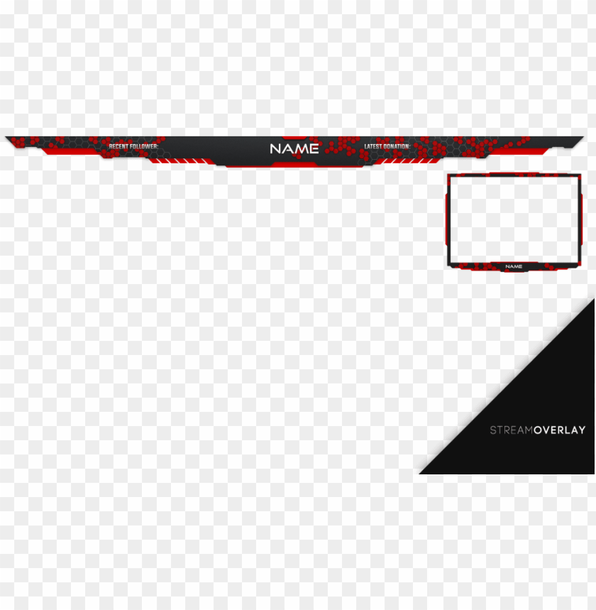 Stream Overlay Red Png Image With Transparent Background Toppng