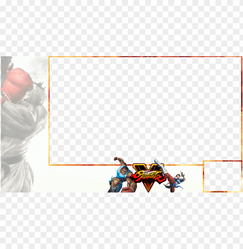 free PNG street fighter 5 twitch overlay - street fighter v overlay PNG image with transparent background PNG images transparent