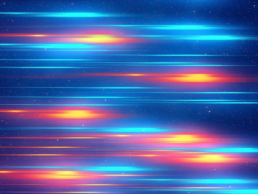 stripes, glow, bright, colorful, abstraction