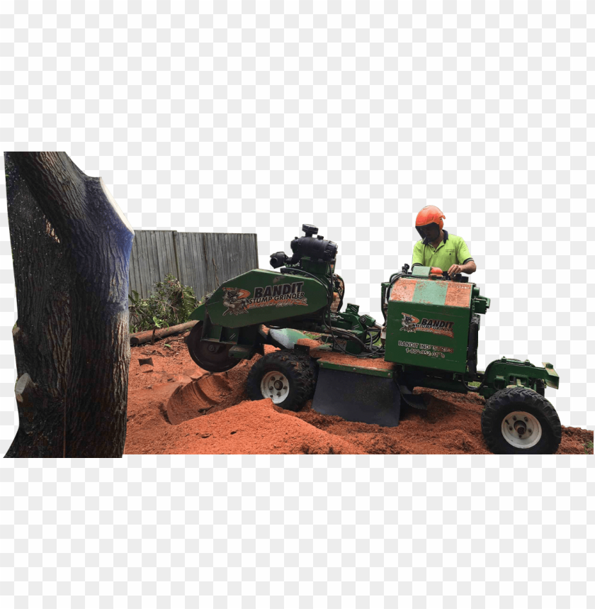 free PNG stump grinding - tractor PNG image with transparent background PNG images transparent