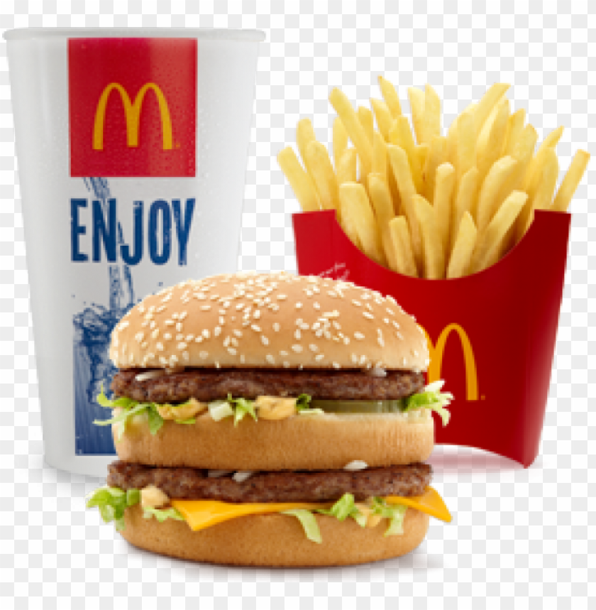 Sub Salad For Fries No Problem At Tucson Mcdonalds - Medium Big Mac Meal PNG Transparent With Clear Background ID 275433