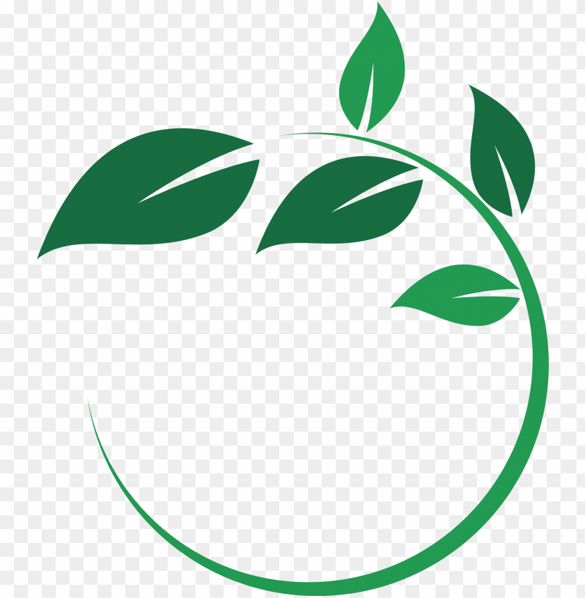 Leaf Logo Circle Stock Illustrations, Cliparts and Royalty Free Leaf Logo  Circle Vectors