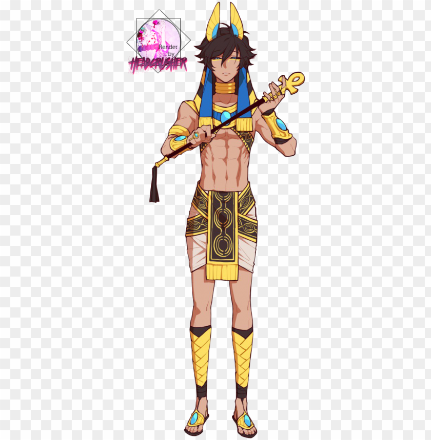 Anime Egyptian, Black Anime Characters, Fantasy Characters, - Anubis  Kamigami No Asobi Cosplay Transparent PNG - 900x2246 - Free Download on  NicePNG