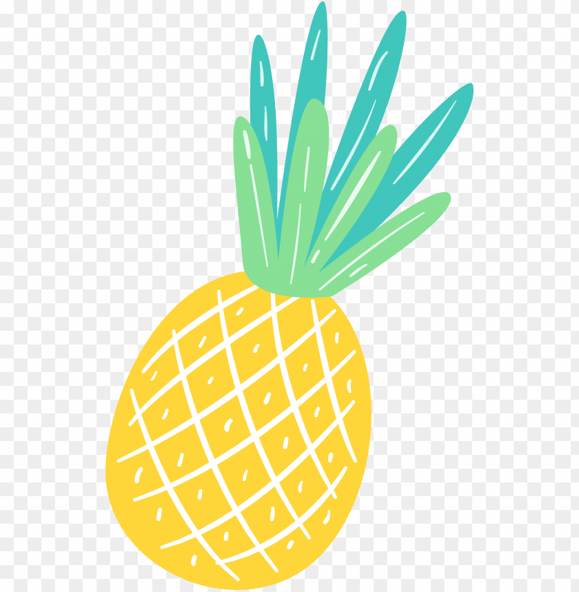 Summer Clipart Pineapple Png Image With Transparent Background Toppng
