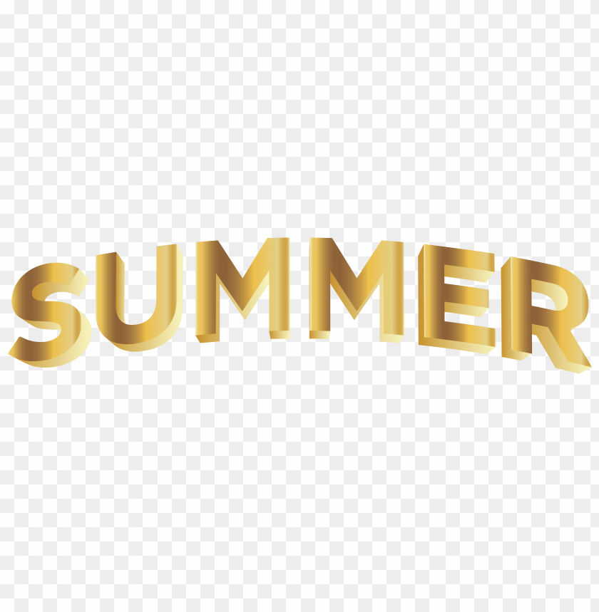 Download summer gold clipart png photo  @toppng.com