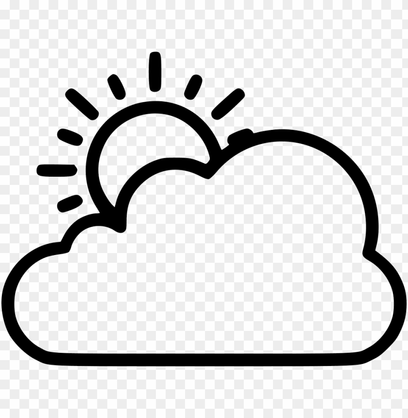 clouds clipart outline