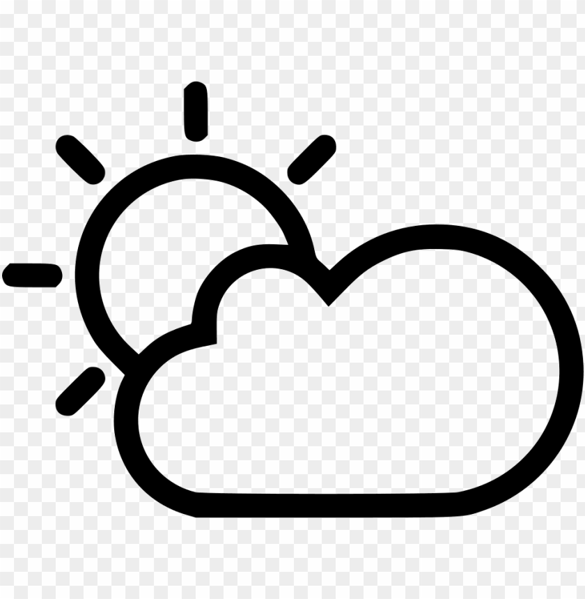 Sun Cloud Svg Png Icon Free Download Sun Cloud Png Image With Transparent Background Toppng